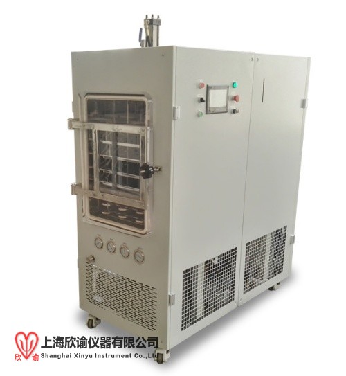 上海欣谕2025款XY-FD-S3压盖中试型冻干机普通型真空冷冻干燥机实验室摸索冻干工艺用冷冻干燥机，冰冻干燥机，压塞冷冻干燥仪