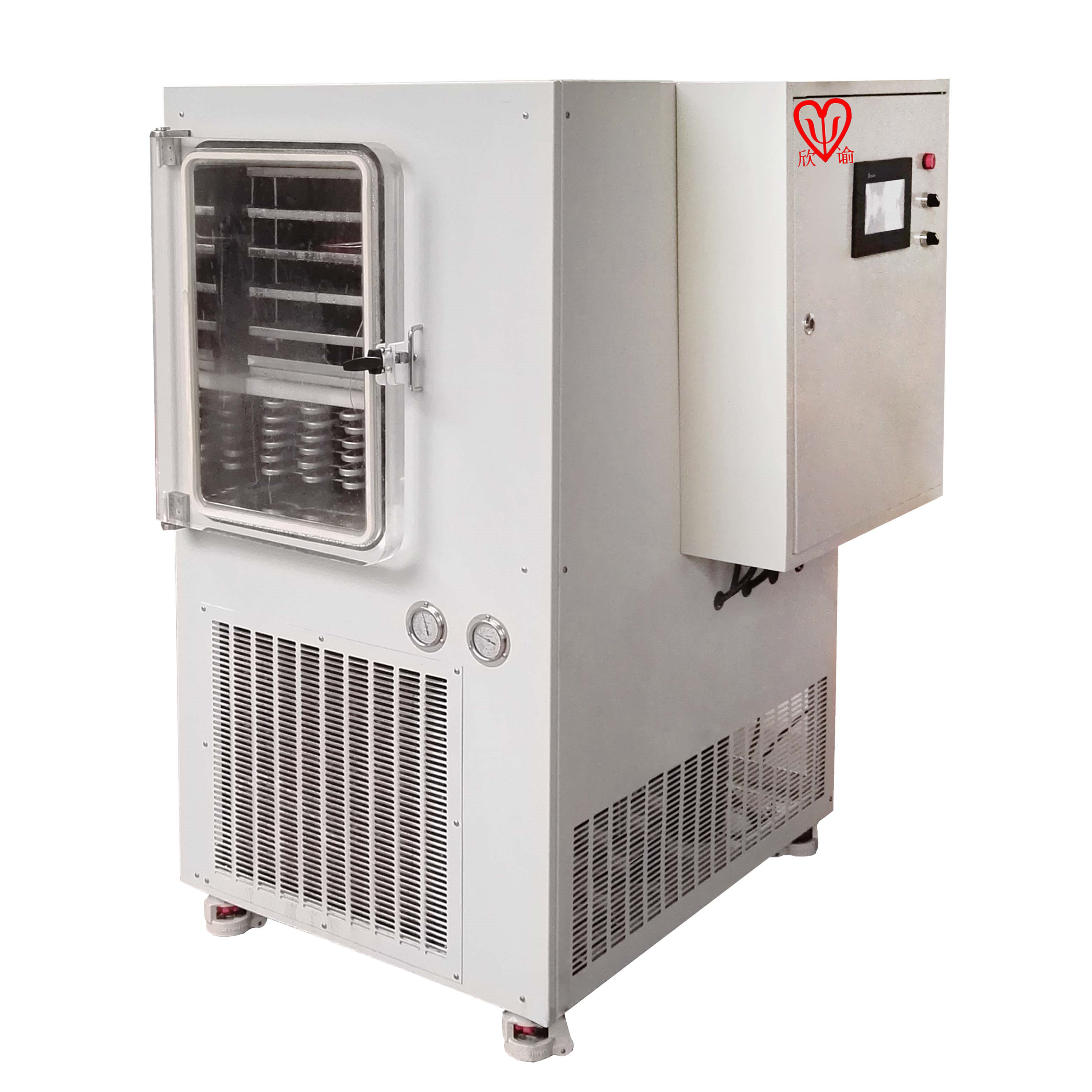 中试冷冻干燥机XY-FD-S2PLC生物冻干机多肽真空冷冻干燥机